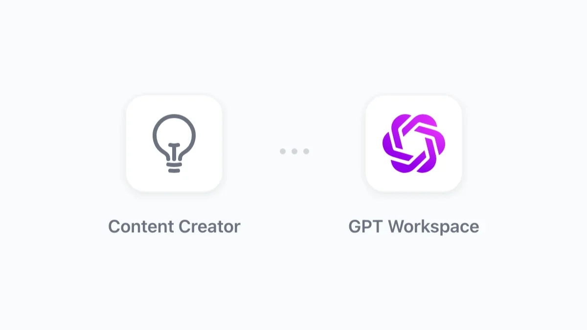 GPT Workspace para Criadores de Conteúdo e Marketers: Escale seu Output com IA