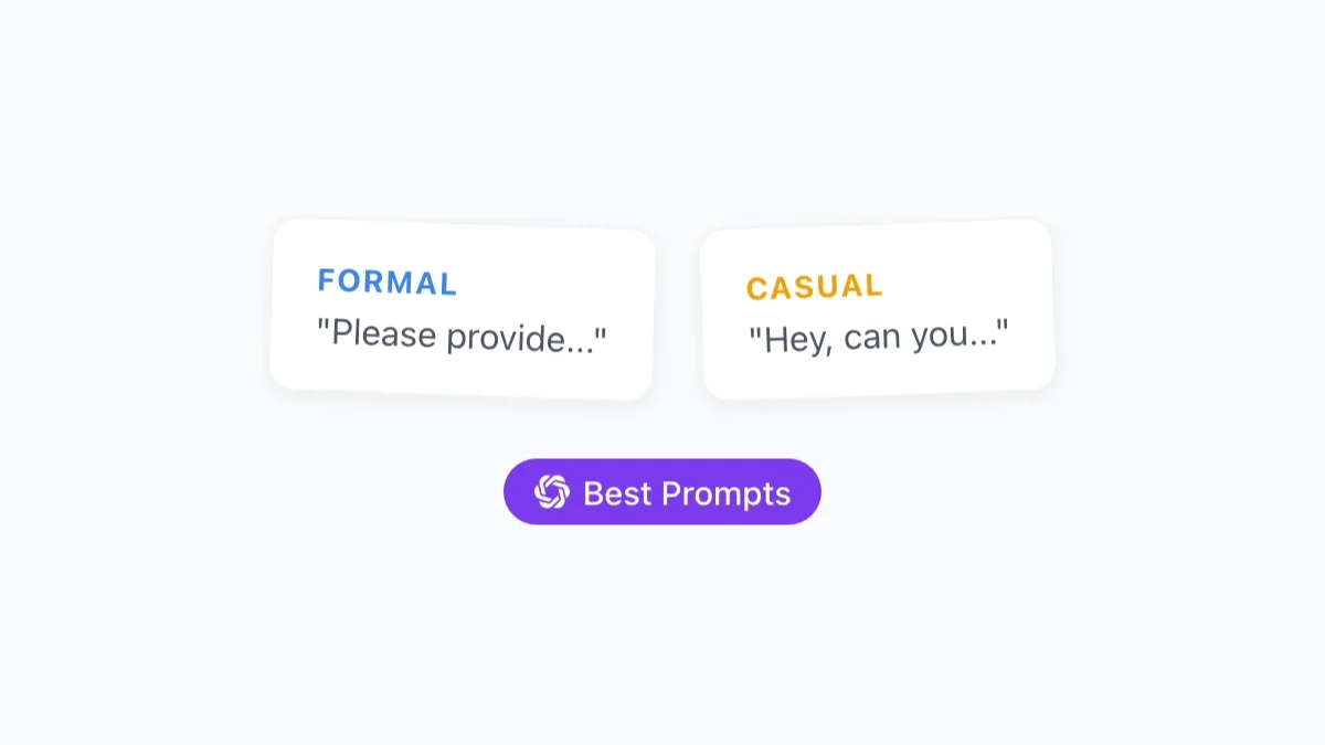 Den besten Prompt schreiben: Den richtigen Ton verwenden